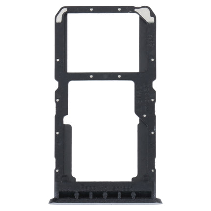 For OPPO A96 China SIM Card Tray + SIM / Micro SD Card Tray (Black)-garmade.com