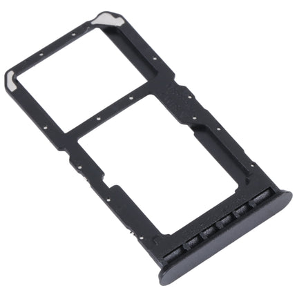 For OPPO A96 China SIM Card Tray + SIM / Micro SD Card Tray (Black)-garmade.com