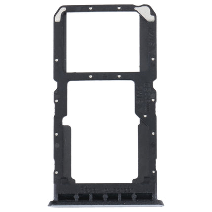 For OPPO A96 4G SIM Card Tray + SIM / Micro SD Card Tray (Black)-garmade.com