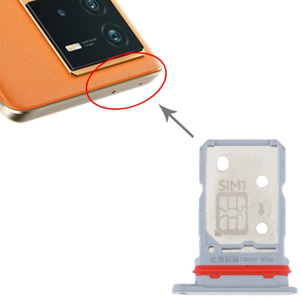 For vivo iQOO Neo6 SIM Card Tray + SIM Card Tray (Gold)-garmade.com