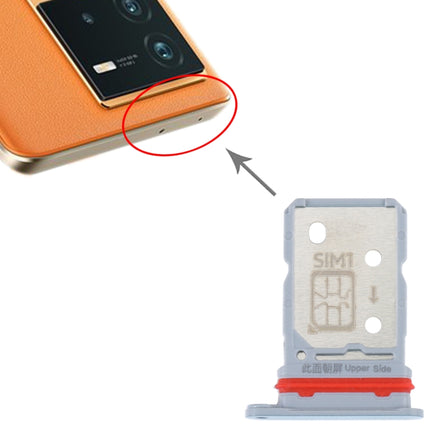 For vivo iQOO Neo6 SIM Card Tray + SIM Card Tray (Blue)-garmade.com