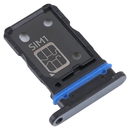 For vivo S15e SIM Card Tray + SIM Card Tray (Black)-garmade.com