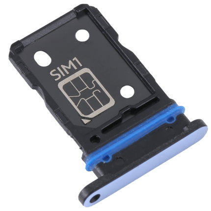 For vivo S15e SIM Card Tray + SIM Card Tray (Blue)-garmade.com