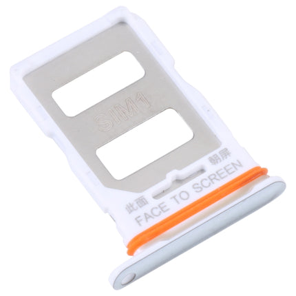 For Xiaomi Redmi K50 Ultra / 12T / 12T Pro SIM Card Tray + SIM Card Tray(Silver)-garmade.com