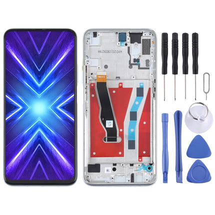 Original LCD Screen For Honor 9X / 9X Pro / Huawei Y9s Digitizer Full Assembly with Frame (Silver)-garmade.com
