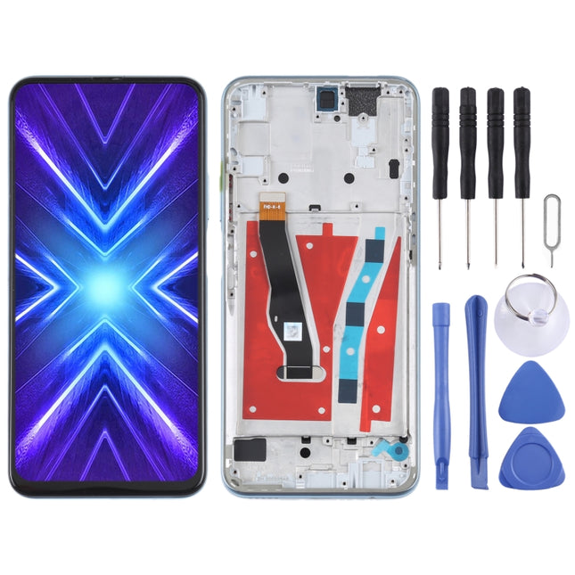 Original LCD Screen For Honor 9X / 9X Pro / Huawei Y9s Digitizer Full Assembly with Frame(Baby Blue)-garmade.com