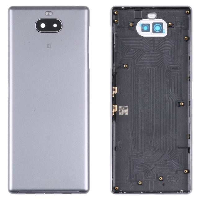 For Sony Xperia 10 Original Battery Back Cover(Silver)-garmade.com