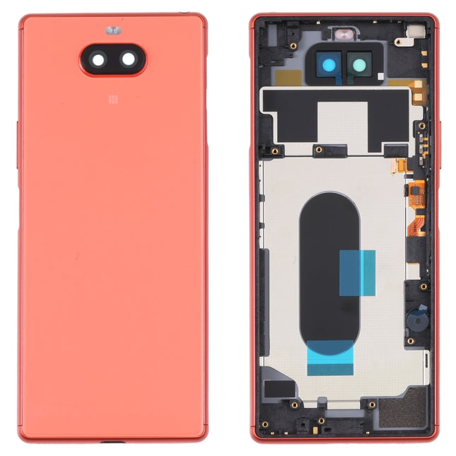 For Sony Xperia 8 Original Battery Back Cover(Orange)-garmade.com