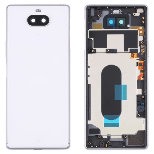 For Sony Xperia 8 Original Battery Back Cover(White)-garmade.com