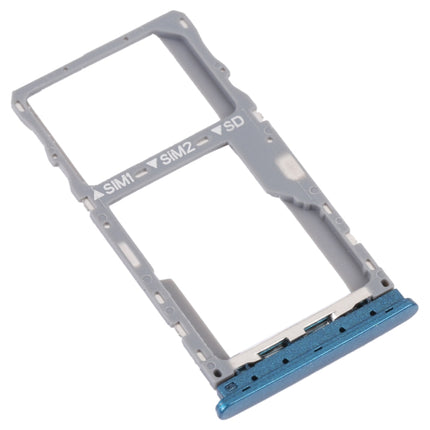 For TCL 20 SE Original SIM Card Tray + SIM / Micro SD Card Tray(Green)-garmade.com