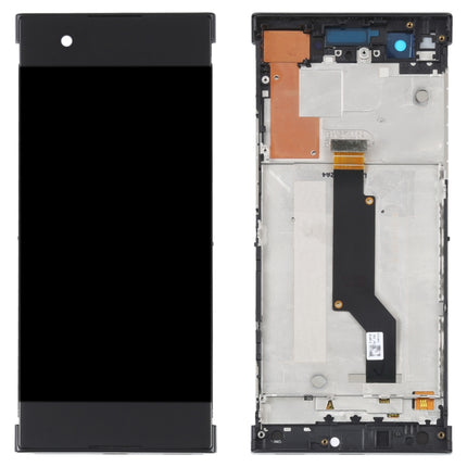 Original LCD Screen For Sony Xperia XA1 G3116 Digitizer Full Assembly with Frame(Black)-garmade.com