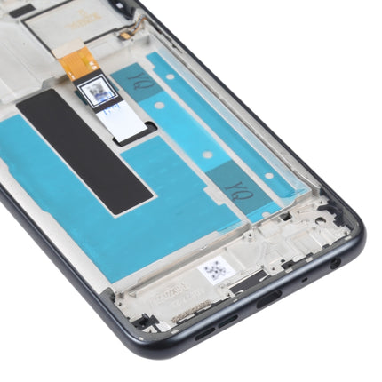 OEM LCD Screen For Nokia X100 Digitizer Full Assembly with Frame(Black)-garmade.com