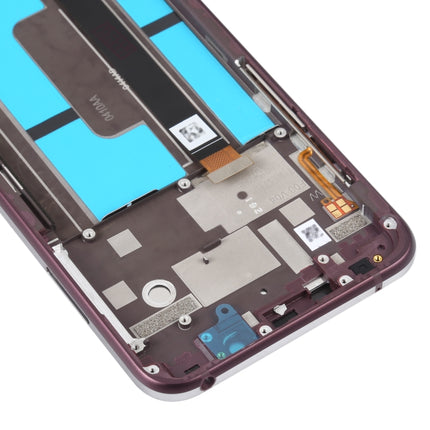 OEM LCD Screen For Nokia X7 / 8.1 / 7.1 Plus Digitizer Full Assembly with Frame(Purple)-garmade.com