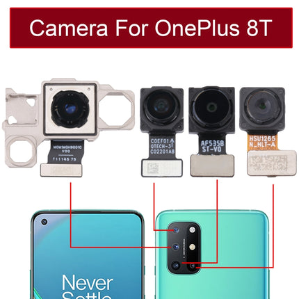 For OnePlus 8T Black White Style Back Facing Camera-garmade.com