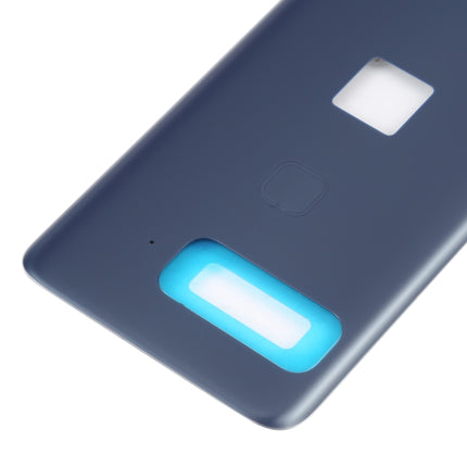 Glass Battery Back Cover for Asus Smartphone for Snapdragon Insiders, Fingerprint Hole(Dark Blue)-garmade.com