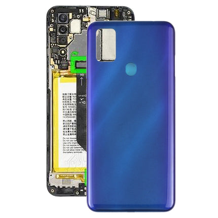 For ZTE Blade A7S 2020 Battery Back Cover(Blue)-garmade.com