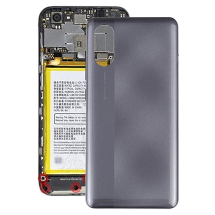 For ZTE Blade A31 Plus 2021 Battery Back Cover(Grey)-garmade.com