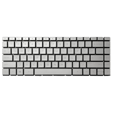 US Version Keyboard with Backlight For HP Pavilion x360 14-CE 14-DH 14-cd 14m-cd 14t-cd 14-CE000 L47854-171 (Silver)-garmade.com
