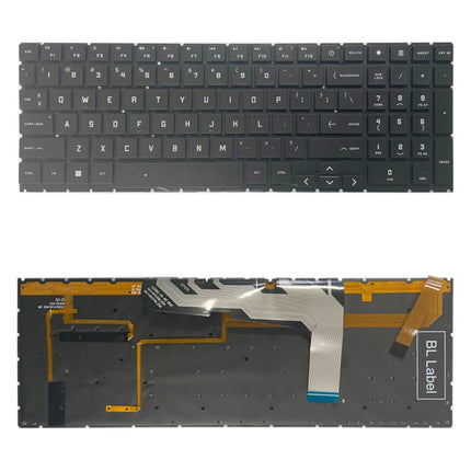 US Version Keyboard with Colorful Backlight / Number Key For HP OMEN 15 2020 15-EK 15-EN EK1016TX EK1000 EK0018 TPN-Q238 TPN-Q236-garmade.com