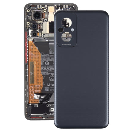 For Xiaomi Redmi 11 Prime Original Battery Back Cover(Black)-garmade.com