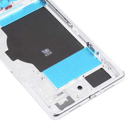 For Google Pixel 6 Pro Battery Back Cover with Middle Frame(White)-garmade.com