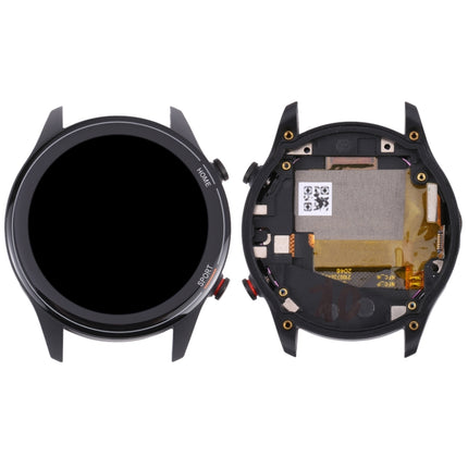 Original LCD Screen For Xiaomi Mi Watch / Watch Color Sport / Watch Revolve Active Digitizer Full Assembly with Frame (Black)-garmade.com