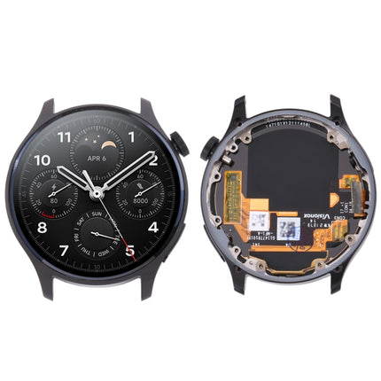 Original LCD Screen For Xiaomi Watch S1 Pro Digitizer Full Assembly with Frame (Black)-garmade.com