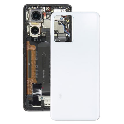 For Xiaomi Redmi Note 12 Original Battery Back Cover(White)-garmade.com