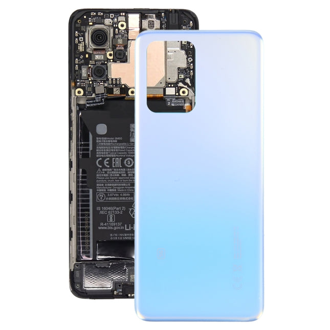 For Xiaomi Redmi Note 11T Pro / Note 11T Pro+ / Poco X4 GT Original Battery Back Cover(Blue)-garmade.com