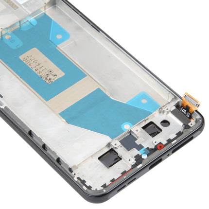 AMOLED Original LCD Screen For Xiaomi Redmi K50 / K50 Pro Digitizer Full Assembly with Frame (Black)-garmade.com