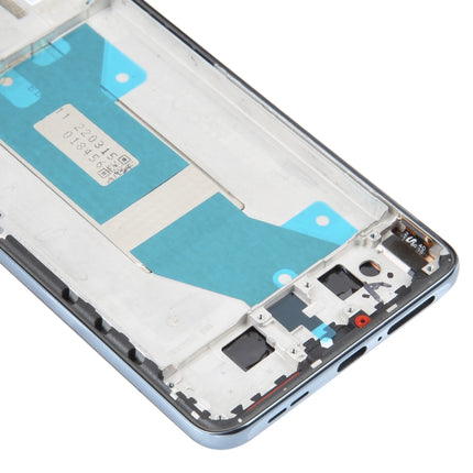 AMOLED Original LCD Screen For Xiaomi Redmi K50 / K50 Pro Digitizer Full Assembly with Frame (Blue)-garmade.com