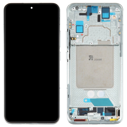 AMOLED Original LCD Screen For Xiaomi 13 Digitizer Full Assembly with Frame (Green)-garmade.com