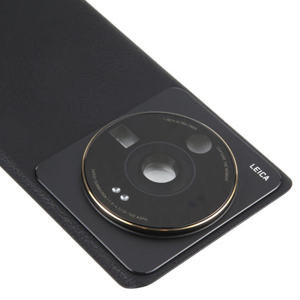 For Xiaomi 12S Ultra Original Battery Back Cover(Black)-garmade.com