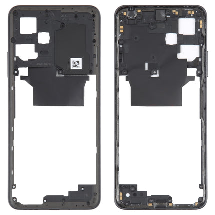 For Xiaomi Redmi Note 12 Middle Frame Bezel Plate (Black)-garmade.com