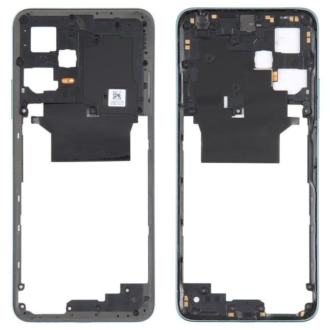 For Xiaomi Redmi Note 12 Middle Frame Bezel Plate (Green)-garmade.com