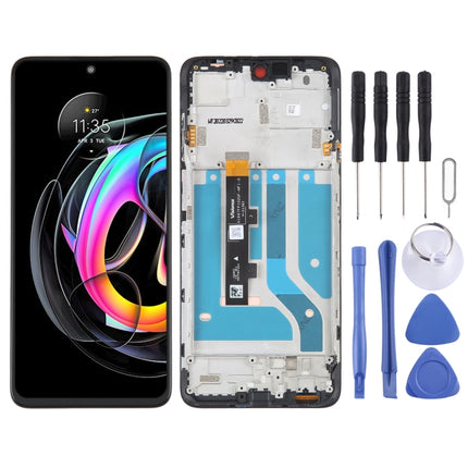 Original OLED LCD Screen For Motorola Edge 20 Fusion / Edge 20 Lite Digitizer Full Assembly with Frame-garmade.com