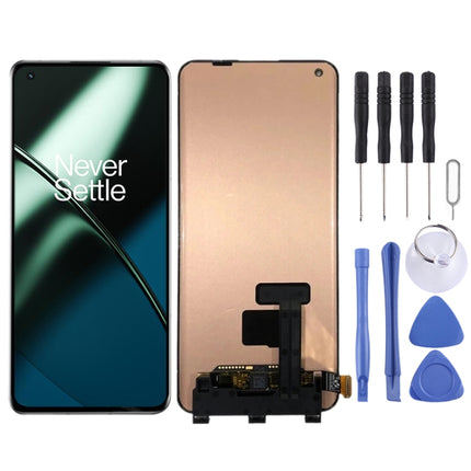Fluid AMOLED LCD Screen For OnePlus 11 PBH110 LTPO3 with Digitizer Full Assembly(Black)-garmade.com