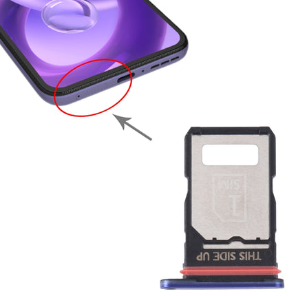 For Motorola Edge 30 Neo Original SIM Card Tray + SIM Card Tray (Purple)-garmade.com