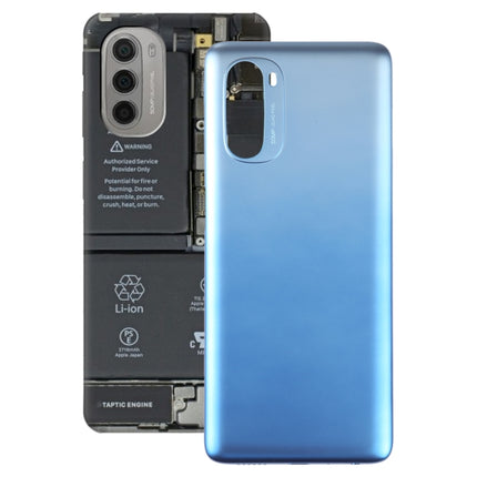 For Motorola Moto G51 5G Original Battery Back Cover(Blue)-garmade.com