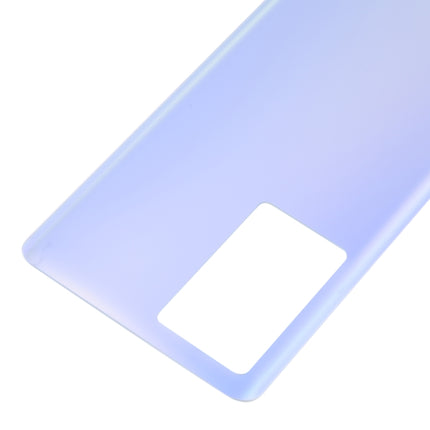 For vivo X70 Pro OEM Glass Battery Back Cover(Aurora Blue)-garmade.com