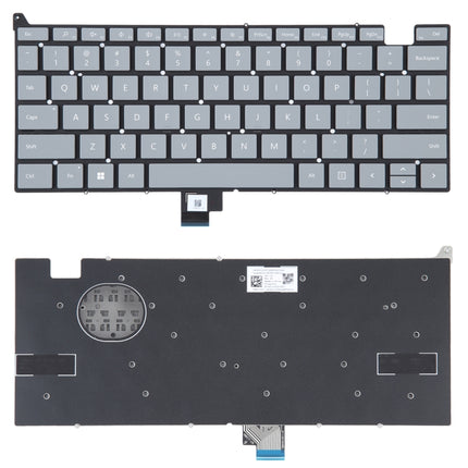 US Version Keyboard without Power Button for Microsoft Surface Laptop Go 1934(Grey)-garmade.com