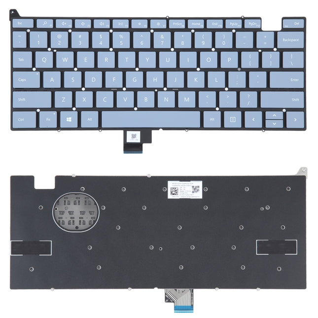 US Version Keyboard without Power Button for Microsoft Surface Laptop Go 1934(Blue)-garmade.com