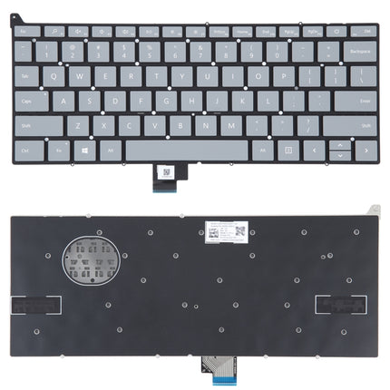US Version Keyboard with Power Button for Microsoft Surface Laptop Go 1934(Grey)-garmade.com