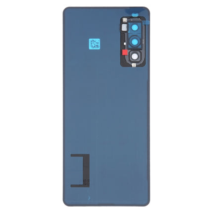 For Sony Xperia 10 IV Original Battery Back Cover(Blue)-garmade.com