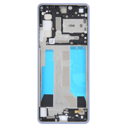 For Sony Xperia 10 IV Original Middle Frame Bezel Plate (Purple)-garmade.com