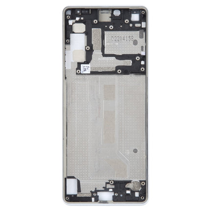 For Sony Xperia 10 IV Original Middle Frame Bezel Plate (White)-garmade.com
