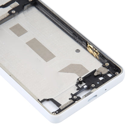 For Sony Xperia 10 IV Original Middle Frame Bezel Plate (White)-garmade.com