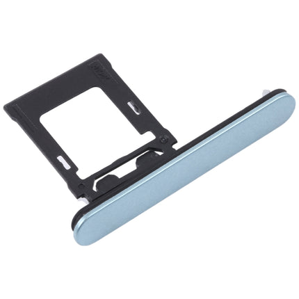 For Sony Xperia XZ1 Compact Original SIM Card Tray + Micro SD Card Tray (Blue)-garmade.com