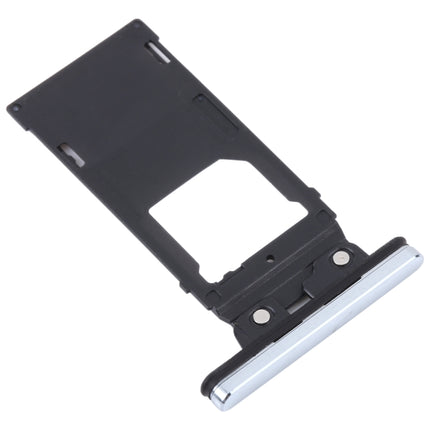 For Sony Xperia XZ2 Premium Original SIM Card Tray + SIM / Micro SD Card Tray (Silver)-garmade.com