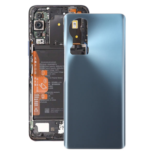 For Honor 80 OEM Glass Battery Back Cover(Green)-garmade.com